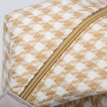 Load image into Gallery viewer, Houndstooth Canvas Travel Bag
