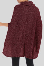 Load image into Gallery viewer, Turtleneck Batwing Sleeve Sweater
