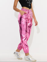 Load image into Gallery viewer, Drawstring Pocketed Elastic Waist Pants
