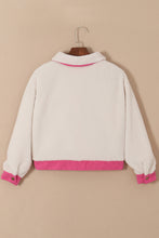 Load image into Gallery viewer, Contrast Snap Down Collared Neck Long Sleeve Jacket
