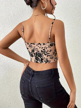 Load image into Gallery viewer, Printed Scoop Neck Cami
