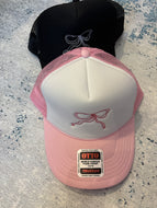 Bow Detail Trucker Hat