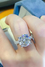 Load image into Gallery viewer, 5 Carat Moissanite 925 Sterling Silver Ring
