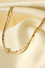 Load image into Gallery viewer, Icing on the Cake Rhinestone Double-Layered Bracelet
