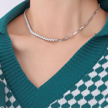 Load image into Gallery viewer, Zircon Titanium Steel Necklace
