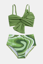 Load image into Gallery viewer, Twisted Spaghetti Strap Two-Piece Swim Set
