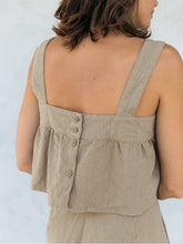 Load image into Gallery viewer, Square Neck Wide Strap Top and Pants Set
