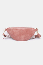 Load image into Gallery viewer, Fringed PU Leather Sling Bag
