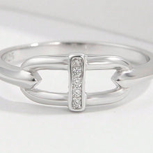 Load image into Gallery viewer, 925 Sterling Silver Inlaid Zircon Ring
