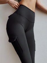 Load image into Gallery viewer, High Waist Active Pants with Pockets
