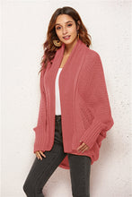 Load image into Gallery viewer, Open Front Batwing Sleeve Cardigan
