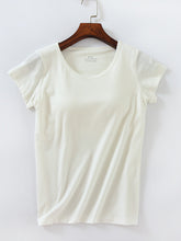 Load image into Gallery viewer, Round Neck Short Sleeve T-Shirt
