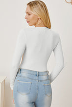 Load image into Gallery viewer, Zip Up Long Sleeve Bodysuit
