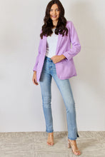 Load image into Gallery viewer, Zenana Open Front Long Sleeve Blazer
