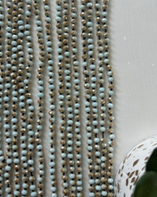 Load image into Gallery viewer, Glass Crystal Necklace in Sea Mist
