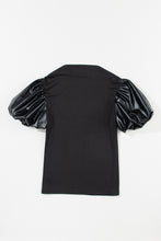 Load image into Gallery viewer, 8248 Obsessed Top Puff Shoulders
