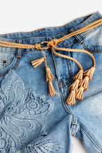Load image into Gallery viewer, Braid Belt with Tassels
