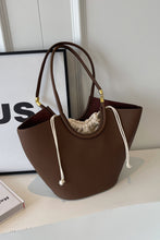 Load image into Gallery viewer, PU Leather Drawstring Handbag
