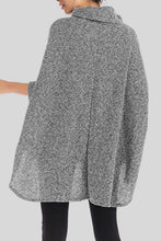 Load image into Gallery viewer, Turtleneck Batwing Sleeve Sweater
