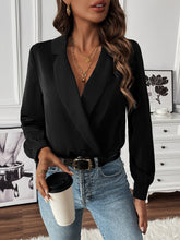Load image into Gallery viewer, Surplice Long Sleeve Top
