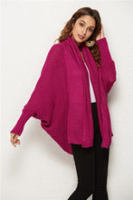 Load image into Gallery viewer, Open Front Batwing Sleeve Cardigan
