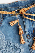 Load image into Gallery viewer, Braid Belt with Tassels
