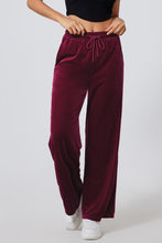 Load image into Gallery viewer, Drawstring Wide Leg Active Pants
