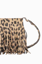 Load image into Gallery viewer, Adored PU Leather Crossbody Bag with Fringe
