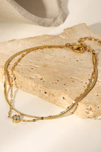 Load image into Gallery viewer, Icing on the Cake Rhinestone Double-Layered Bracelet
