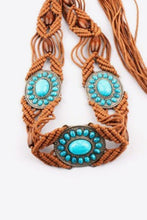 Load image into Gallery viewer, Bohemian Braid Belt
