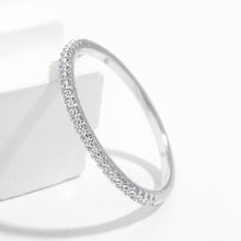 Load image into Gallery viewer, Inlaid Zircon 925 Sterling Silver Ring
