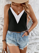 Load image into Gallery viewer, Contrast V-Neck Cami

