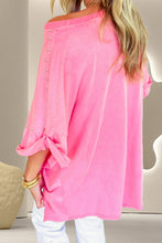 Load image into Gallery viewer, Studded Round Neck Half Sleeve Top
