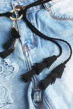 Load image into Gallery viewer, Braid Belt with Tassels
