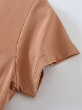 Load image into Gallery viewer, Round Neck Short Sleeve T-Shirt
