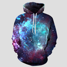 Load image into Gallery viewer, Full Size Printed Drawstring Hoodie with Pockets
