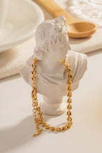 Load image into Gallery viewer, Heart Chain Lobster Clasp Bracelet
