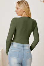 Load image into Gallery viewer, Zip Up Long Sleeve Bodysuit
