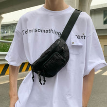 Load image into Gallery viewer, Checkered Adjustable Strap Nylon Crossbody Bag
