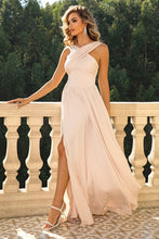 Load image into Gallery viewer, Crisscross Split Maxi Dress
