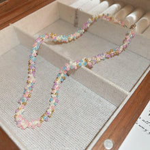 Load image into Gallery viewer, Titanium Steel Rice Bead Necklace
