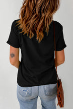 Load image into Gallery viewer, Western NASHVILLE MUSIC CITY Cuffed Graphic Tee Shirt
