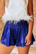 Load image into Gallery viewer, Smocked High Waist Shorts
