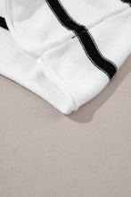 Load image into Gallery viewer, Striped Round Neck Cap Sleeve Sweater
