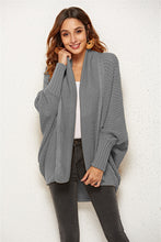 Load image into Gallery viewer, Open Front Batwing Sleeve Cardigan
