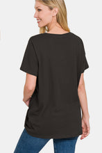 Load image into Gallery viewer, Zenana Full Size V-Neck Short Sleeve T-Shirt
