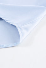 Load image into Gallery viewer, Lace Detail V-Neck Cap  Sleeve T-Shirt
