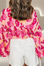 Load image into Gallery viewer, Printed Button Up Long Sleeve Blouse
