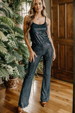 Load image into Gallery viewer, Scoop Neck Cami and Bootcut Pants Set
