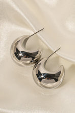 Load image into Gallery viewer, Stainless Steel C-Hoop Earrings

